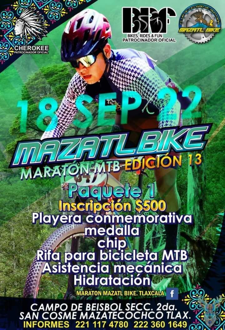 Donde correr MTB en Tlaxcala