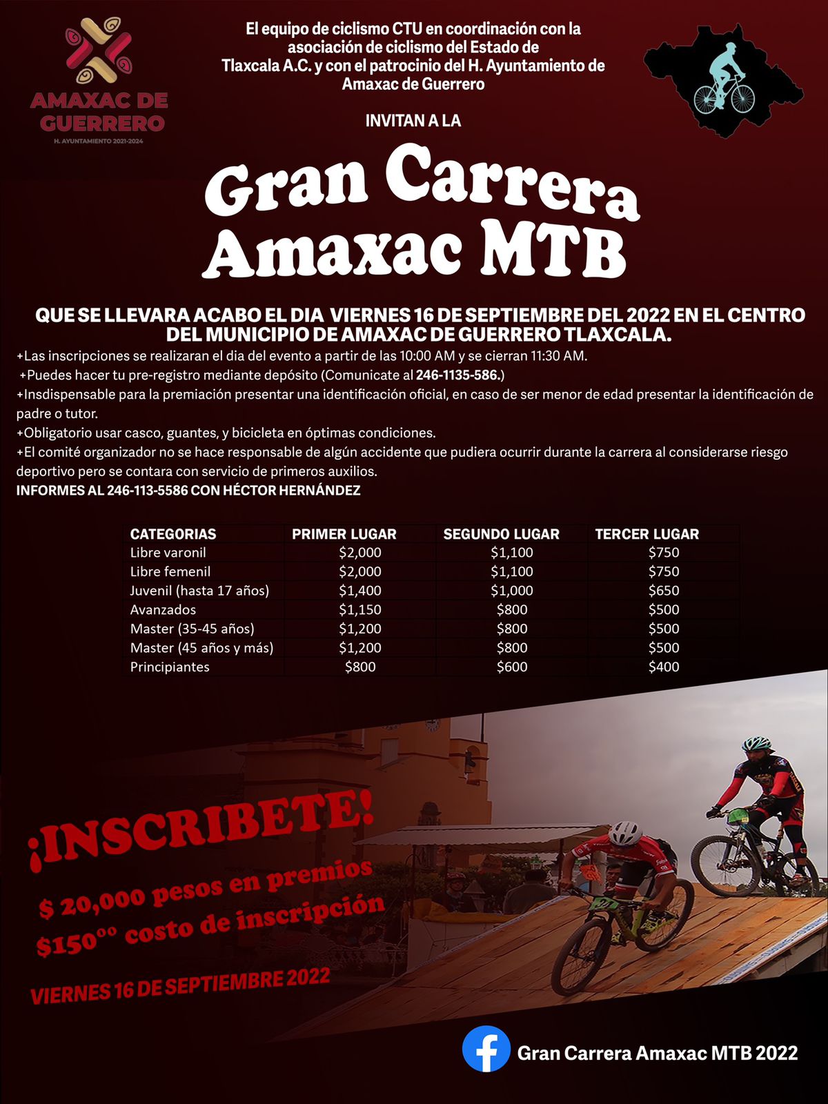 Lambda Score especialista en cronometrar MTB