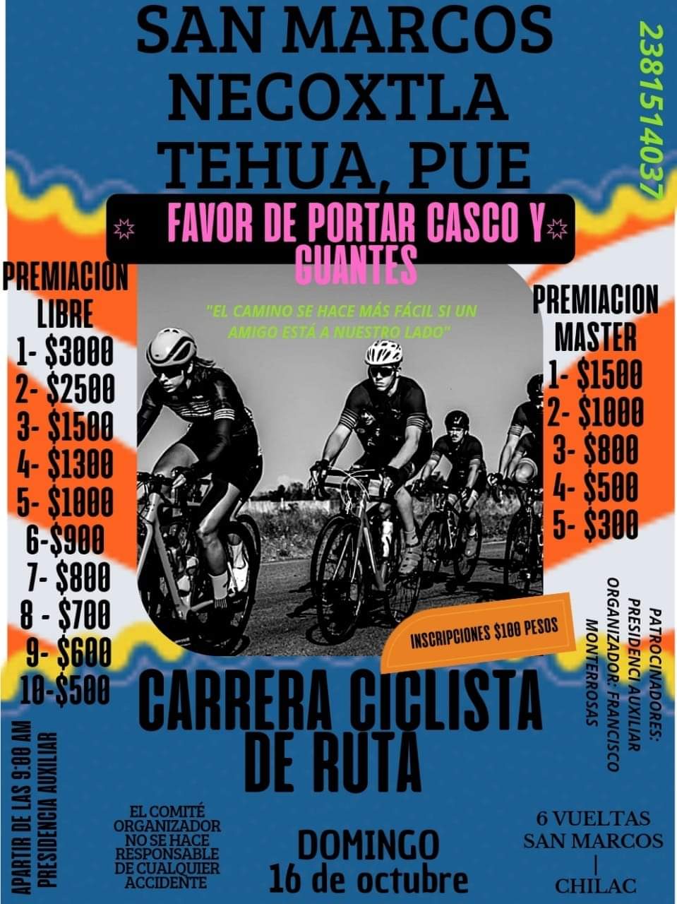 Carreras de MTB 16 de octubre