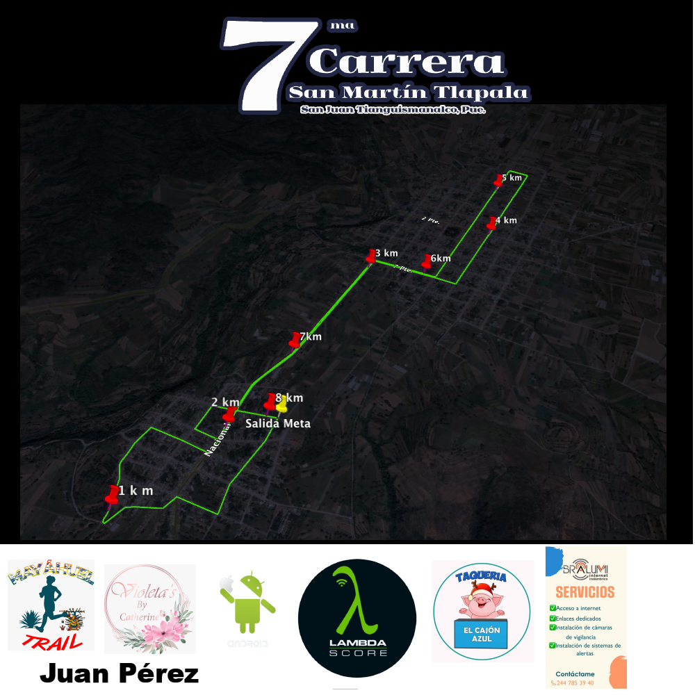 Carrera San Martin Tlapala